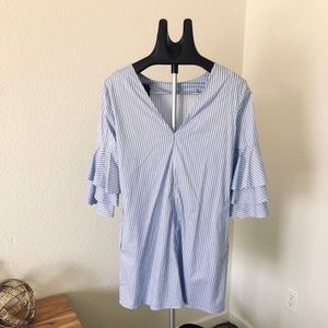 Short Blue Dress-ZARA
